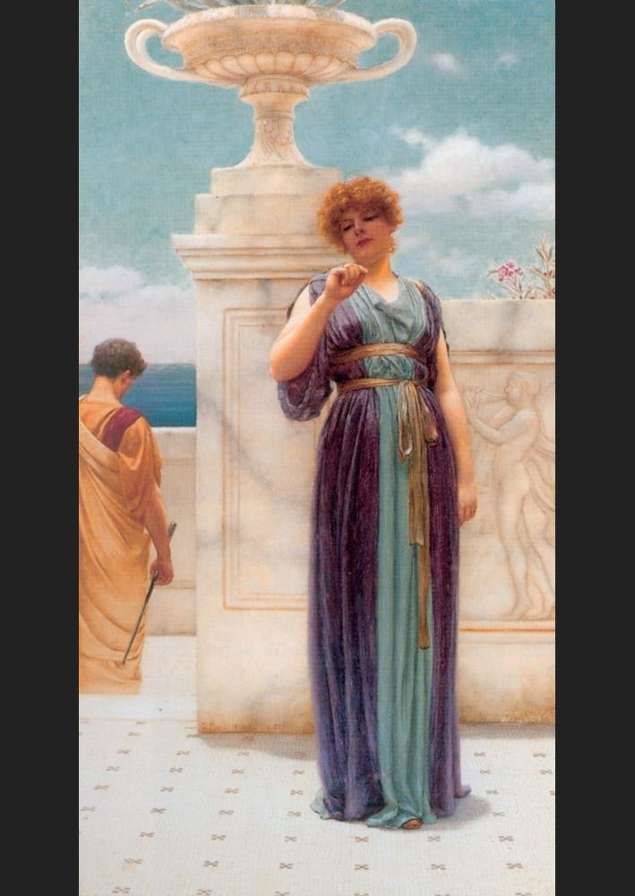 John William Godward The Engagement Ring